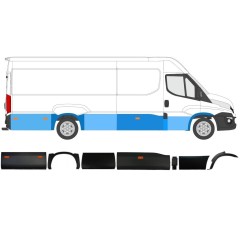 Set von Leisten mit Lampe für Iveco Daily 2014-2019 / Rechts / 11983