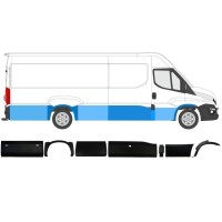 Satz Seitenleisten für Iveco Daily 2014-2019 / Rechts / 11981