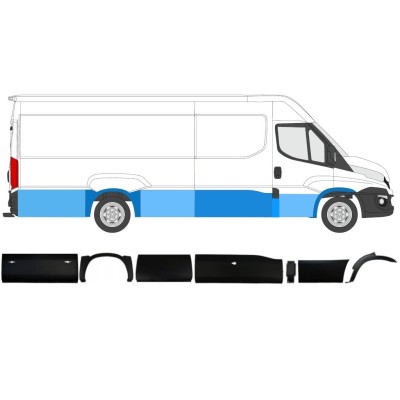 Satz Seitenleisten für Iveco Daily 2014-2019 / Rechts / 11981