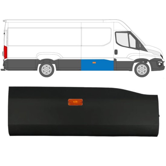 Seitenleiste mit Lampe für Iveco Daily 2014-2019 / Rechts / Satz 11973