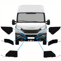 Vorderer Stoßstange Abschlepphaken für Iveco Daily 2014-2016 / Satz 10292