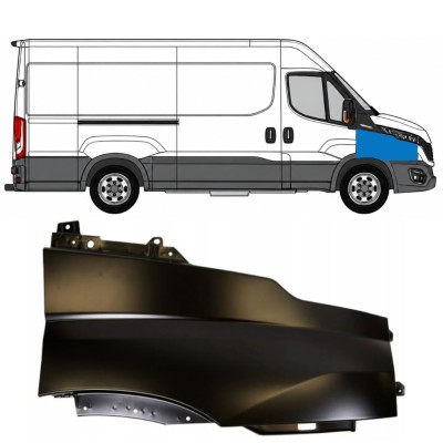 Vorne Kotflügel für Iveco Daily 2019- / Rechts 17107
