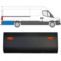 IVECO DAILY 2014- LANG SEITENLEISTE HINTEN RAD MIT HECKLEUCHTE / RECHTS = LINKS