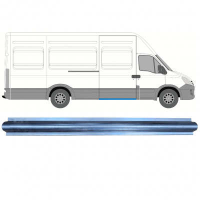 IVECO DAILY 2006-2014 SCHIEBETÜR SCHWELLER REPERATURBLECH / RECHTS