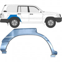 TOYOTA LAND CRUISER 1998-2007 RADLAUF REPARATURBLECH / RECHTS