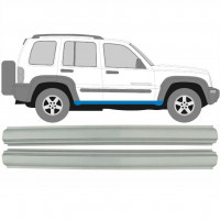 JEEP LIBERTY 2001-2008 SCHWELLER REPARATURBLECH / RECHTS = LINKS  / SATZ