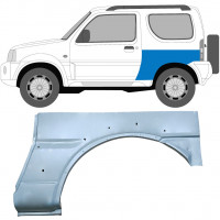 SUZUKI JIMNY 1998-2018 HINTEN KOTFLÜGEL REPARATURBLECH / LINKS