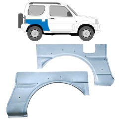 Reparaturblech Kotflügel hinten für Suzuki Jimny 1998-2018 / Links+Rechts / Satz 9585