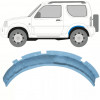 HINTEN RADLAUFVERBREITUNG HALTER REPARATURBLECH / LINKS