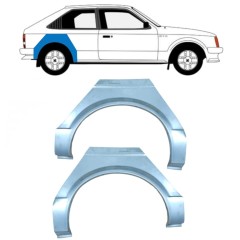Reparaturblech Kotflügel hinten für Opel Kadett D 1979-1984 / Links+Rechts / Satz 10638