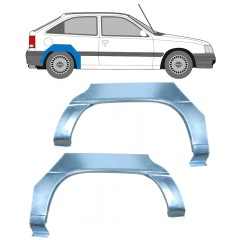 Reparaturblech Kotflügel hinten für Opel Kadett E Astra 1984-1993 / Links+Rechts / Satz 9726