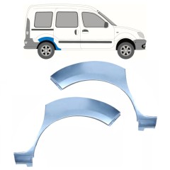 Reparaturblech Kotflügel hinten für Renault Kangoo 1997-2008 / Links+Rechts / Satz 9656