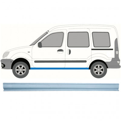 RENAULT KANGOO 1997-2008 3/5 TÜR SCHWELLER REPARATURBLECH / LINKS