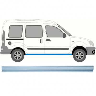 RENAULT KANGOO 1997-2008 3/5 TÜR SCHWELLER REPARATURBLECH / RECHTS