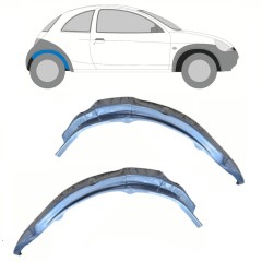 Reparaturblech innenhinterer Kotflügel für Ford KA 1996-2008 / Links+Rechts / Satz 10774