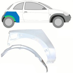 Reparaturblech innen + außen hinterer Kotflügel für Ford KA 1996-2008 / Rechts / Satz 10775