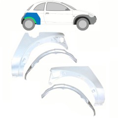 Reparaturblech innen + außen hinterer Kotflügel für Ford KA 1996-2008 / Satz 10777