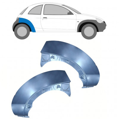 FORD KA 1996-2008 RADLAUF REPARATURBLECH KOTFLÜGEL / SATZ