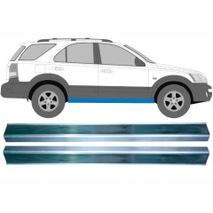 Reparaturblech Schweller für Kia Sorento 2002-2009 / Links = Rechts (symmetrisch) / Satz 10387