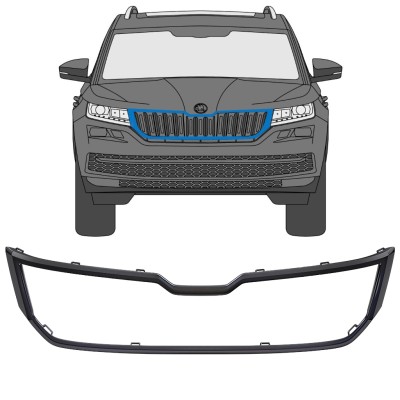 Kühlergrillrahmen für Skoda Kodiaq 2016-2021 16204