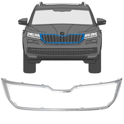 Kühlergrillrahmen für Skoda Kodiaq 2016-2021 16203