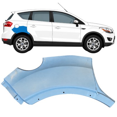Reparaturblech hinterer Kotflügel hinteres Teil für Ford Kuga 2008-2013 / Rechts 17065