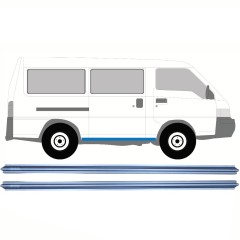 Reparaturblech Schweller für Mitsubishi L300 1986- / Links = Rechts (symmetrisch) / Satz 9102