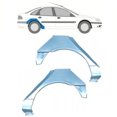 Reparaturblech Kotflügel hinten für Renault Laguna I 1994-2001 / Links+Rechts / Satz 10591