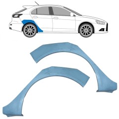Reparaturblech Kotflügel hinten für Mitsubishi Lancer 2007-2017 / Links+Rechts / Satz 10078