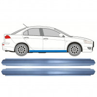 MITSUBISHI LANCER 2007- SCHWELLER REPARATURBLECH / LINKS = RECHTS / SATZ