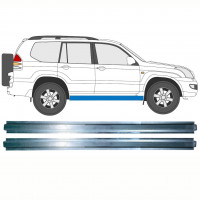 TOYOTA LAND CRUISER 2003-2010 INNEN SCHWELLER REPARATURBLECH / RECHTS = LINKS / SATZ