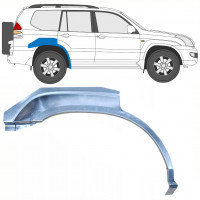 TOYOTA LAND CRUISER 2003-2010 5 TÜR HINTEN RADLAUF REPARATURBLECH / RECHTS