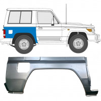 TOYOTA LAND CRUISER 1984-1993 HINTEN KOTFLÜGEL REPARATURBLECH / RECHTS