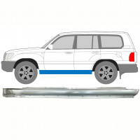 TOYOTA LAND CRUISER 1998-2007 VOLL SCHWELLER REPARATURBLECH / LINKS