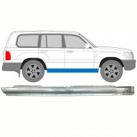 TOYOTA LAND CRUISER 1998-2007 VOLL SCHWELLER REPARATURBLECH / RECHTS