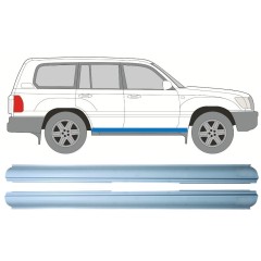 Reparaturblech Schweller für Toyota Land Cruiser J100 1998-2007 / Links+Rechts / Satz 9690
