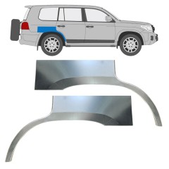 Reparaturblech Kotflügel hinten für Toyota Land Cruiser V8 FJ200 2007- / Links+Rechts / Satz 16342