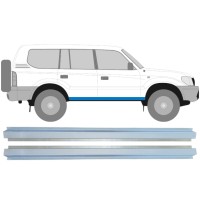 Reparaturblech Innen-Schweller für Toyota Land Cruiser J90 1996-2002 / Links+Rechts / Satz 14851 Reparaturblech Innen-Schweller für Toyota Land Cruiser J90 1996-2002 / Links+Rechts / Satz 14851