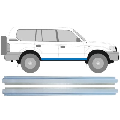 Reparaturblech Innen-Schweller für Toyota Land Cruiser J90 1996-2002 / Links+Rechts / Satz 14851