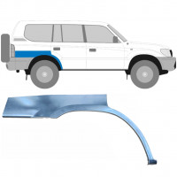 TOYOTA LAND CRUISER 1996-2002 5-D RADLAUF REPARATURBLECH / RECHTS