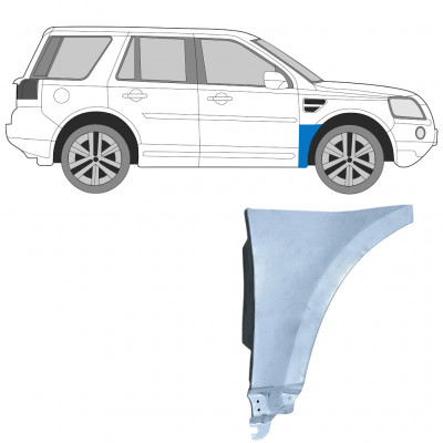 Reparaturblech Kotflügel vorne für Land Rover Freelander 2006-2015 / Rechts 12788