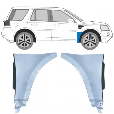 Reparaturblech Kotflügel vorne für Land Rover Freelander 2006-2015 / Links / Rechts / Links / Rechts 12790