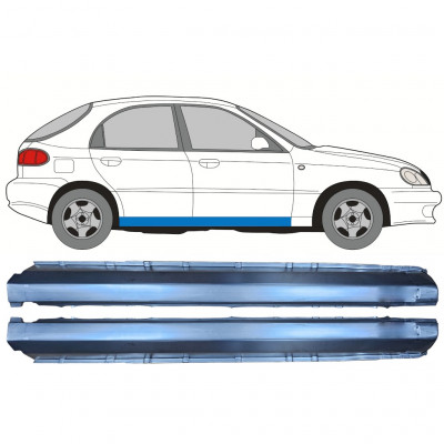 DAEWOO LANOS 1997-2008 4/5 TÜR SCHWELLER REPARATURBLECH / SATZ