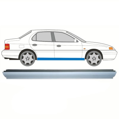 Reparaturblech Schweller für Hyundai Lantra 1990-1995 / Links = Rechts (symmetrisch) 8614