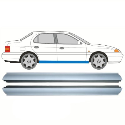 Reparaturblech Schweller für Hyundai Lantra 1990-1995 / Links = Rechts (symmetrisch) / Satz 10322