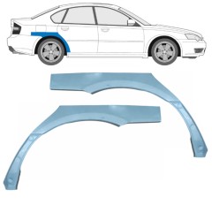 Reparaturblech Kotflügel hinten für Subaru Legacy 2003-2009 / Links+Rechts / Satz 9581