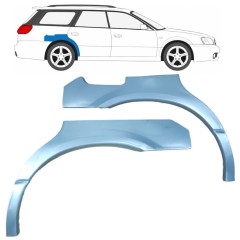 Reparaturblech Kotflügel hinten für Subaru Legacy 1998-2004 / Links+Rechts / COMBI / SEDAN / Satz 9189