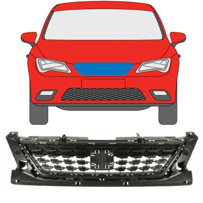 Kühlergrill für Seat Leon 2017-2020 16211
