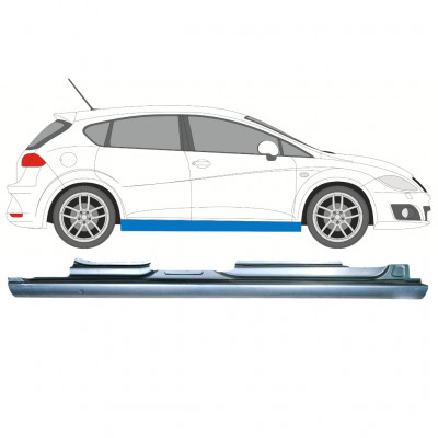 SEAT LEON 2005-2012 VOLL SCHWELLER REPARATURBLECH / RECHTS