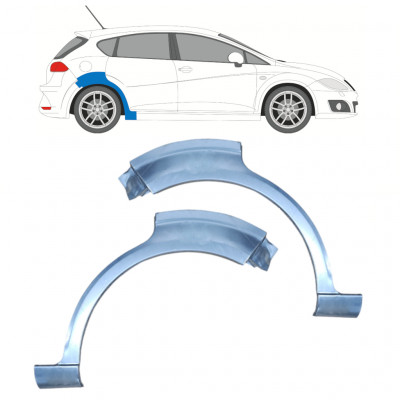 SEAT LEON 2005-2012 RADLAUF REPARATURBLECH / SATZ